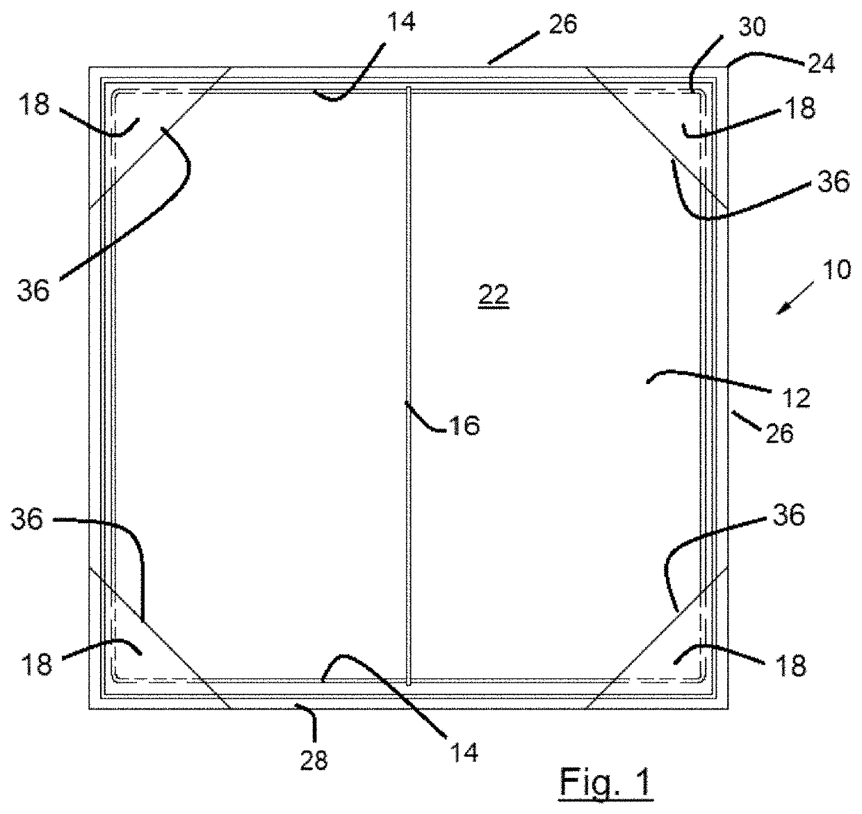 Eco-friendly air filter element having fixation slits and reusable exoskeleton frame