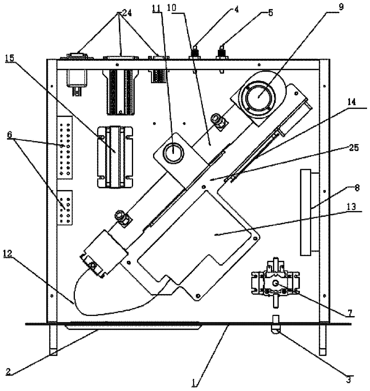 Flue gas analysis device and method based on ultraviolet differential technology