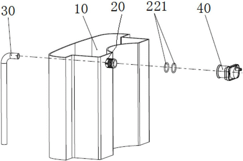 Water tank assembly and dehumidifier