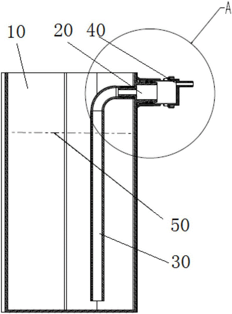 Water tank assembly and dehumidifier