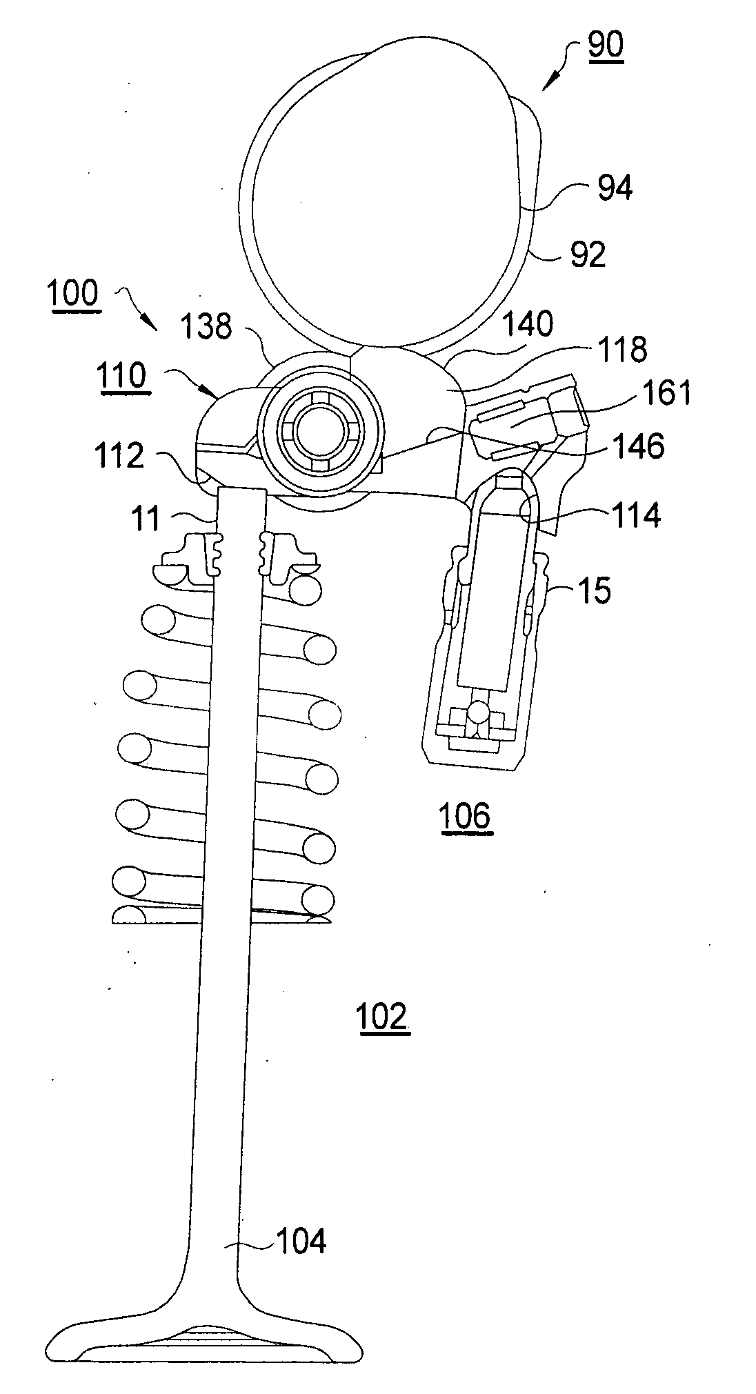 Two-step roller finger cam follower