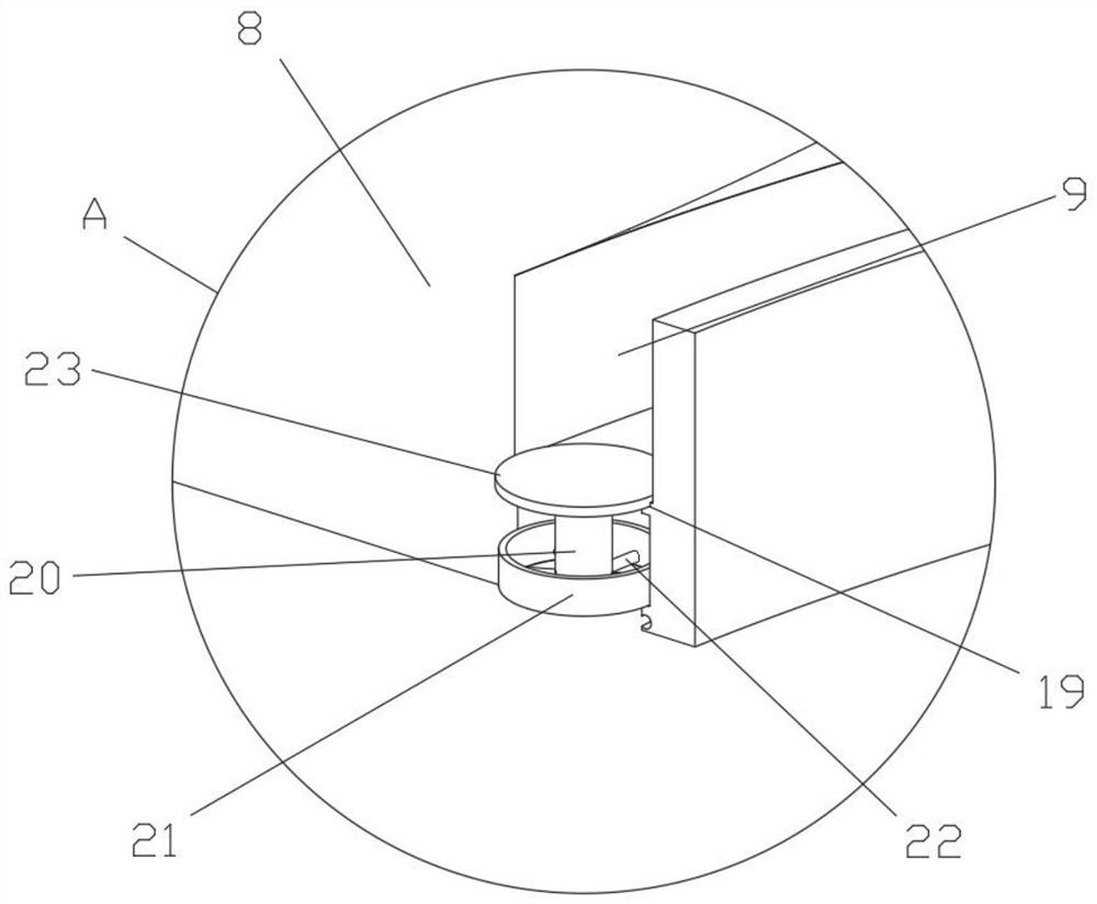 Disinfection sterilization holding device for medical instruments in operating rooms