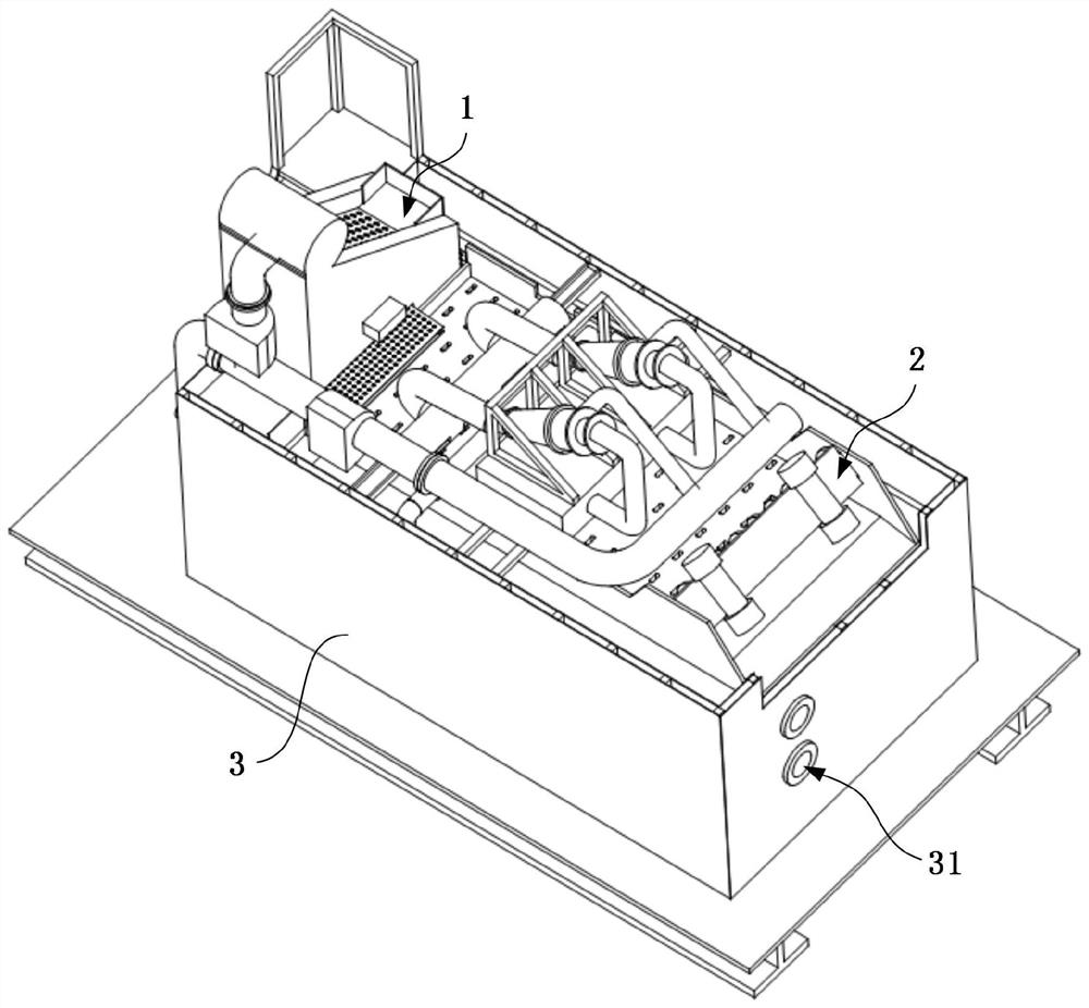 Sorting device with sand and stone sorting function