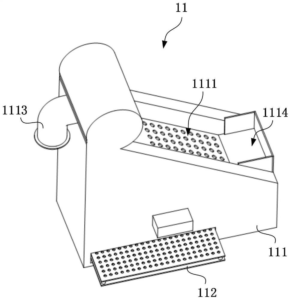 Sorting device with sand and stone sorting function