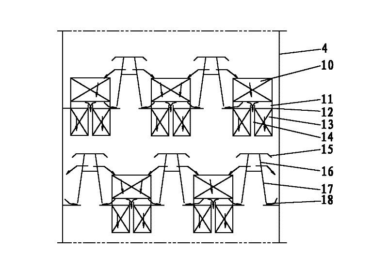 Process method for preparing methyl tert-butyl ether by differential reaction rectification and equipment for same