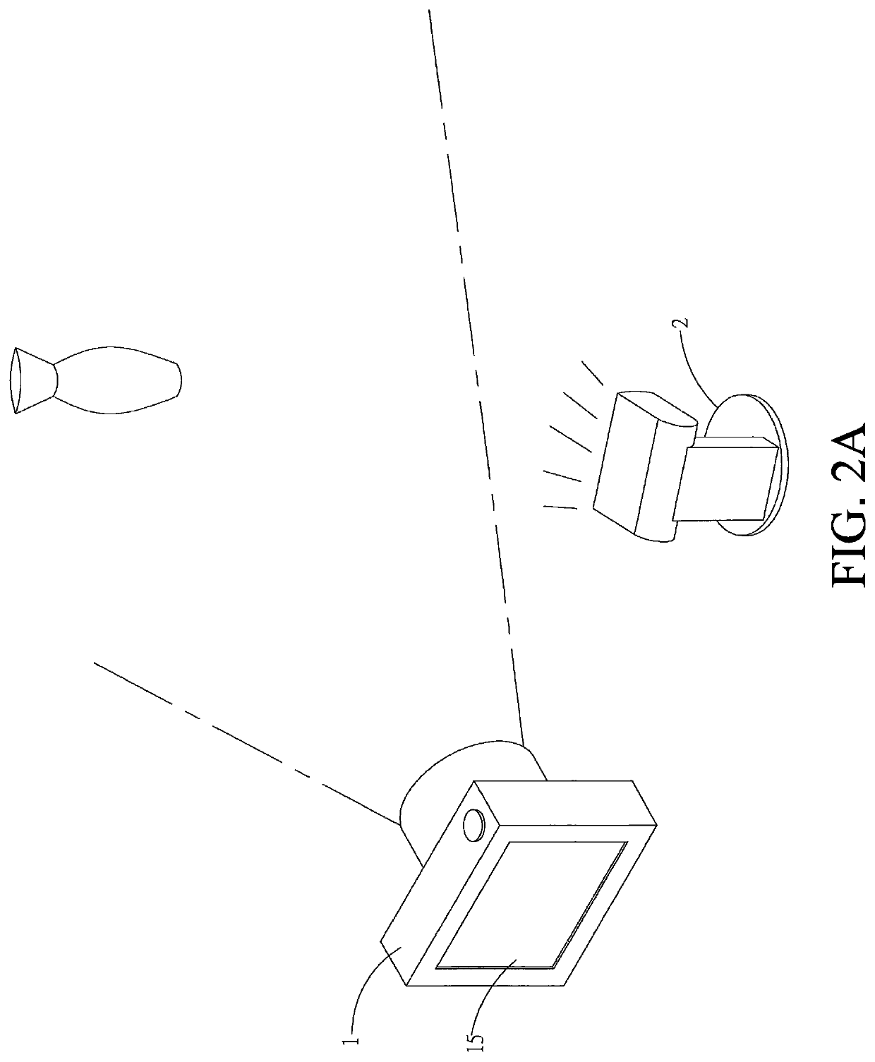 Camera system and camera fill light method