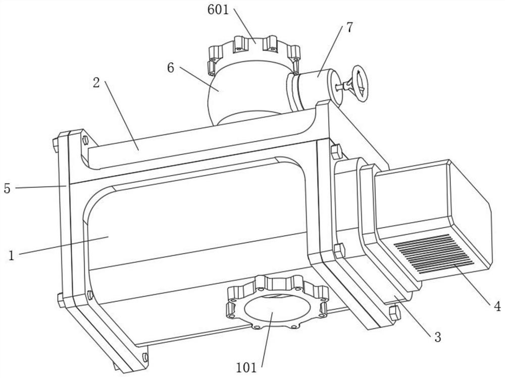 Sealing pressure maintaining system of two-stage screw compressor