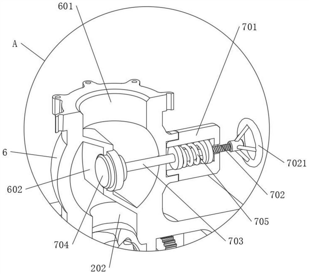 Sealing pressure maintaining system of two-stage screw compressor