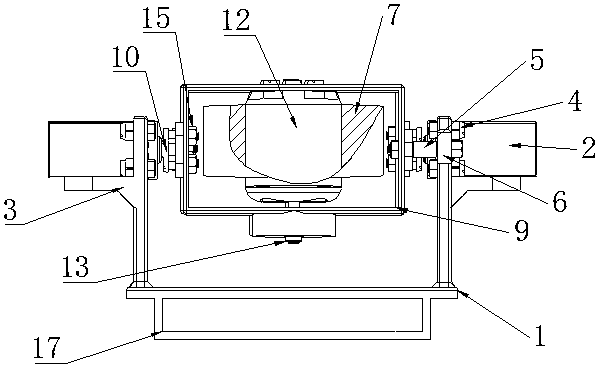 A lateral self-balancing device and method based on gyro effect