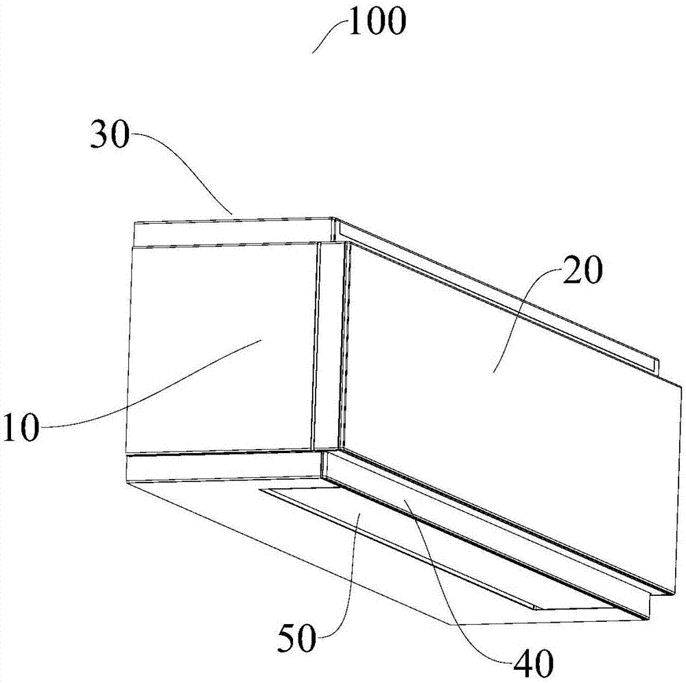 Shell assembly for air conditioner indoor unit and air conditioner indoor unit with same