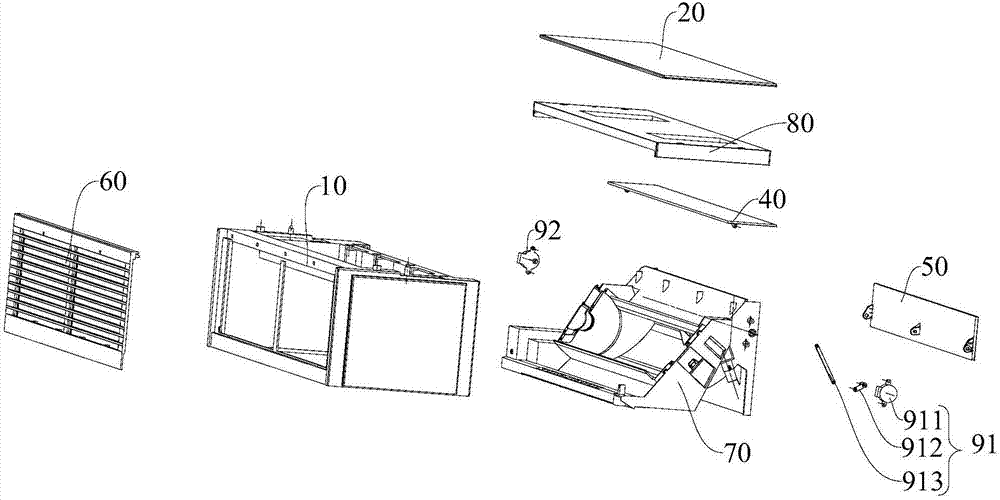 Shell assembly for air conditioner indoor unit and air conditioner indoor unit with same