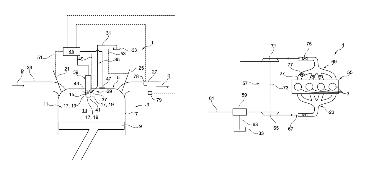 Mixture-charged gas engine and method for compensating for volumetric efficiency deviations in a mixture-charged gas engine