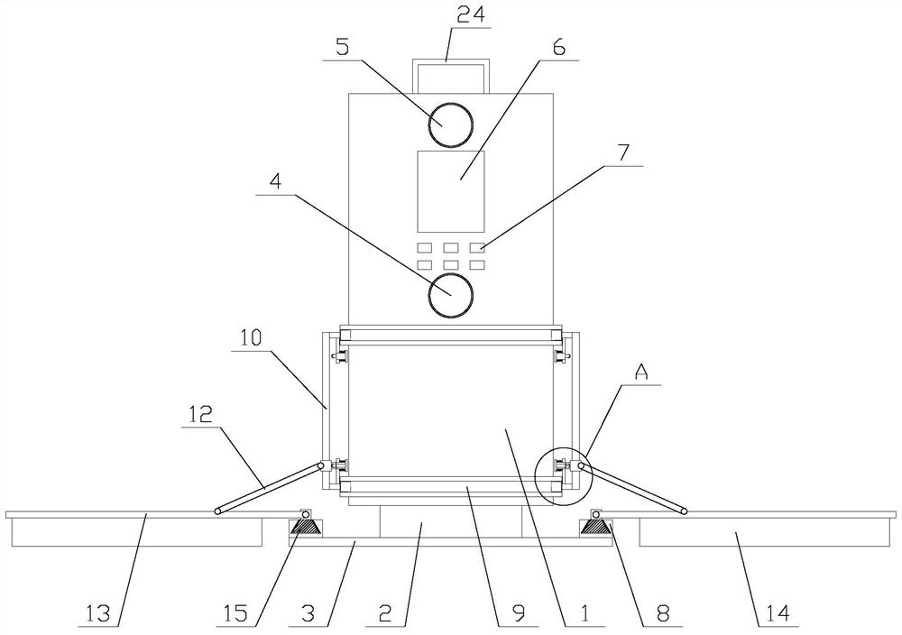 A durable air purifier with a solid structure