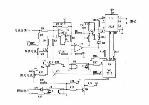 Touch arc striking electric welding machine and electric welding touch arc striking control method