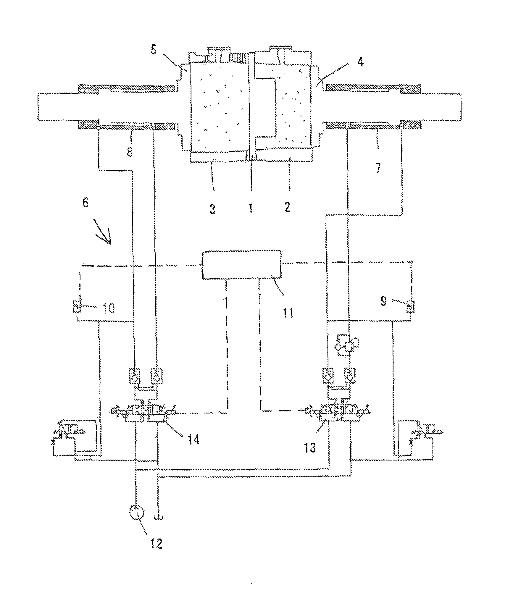 Method for making upper and lower molds and an apparatus therefor