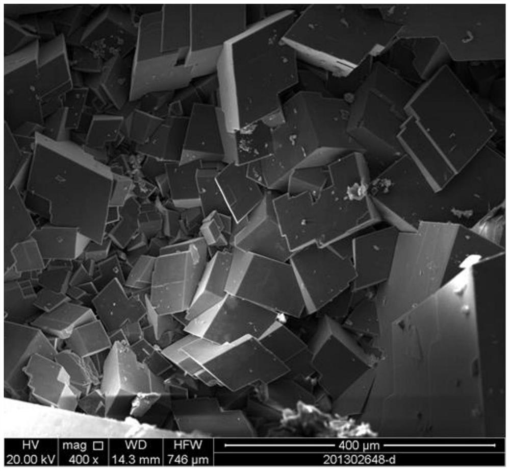 Inherited pore identification method in dolomite