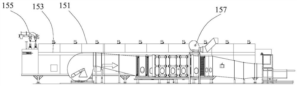 Municipal sludge drying treatment system