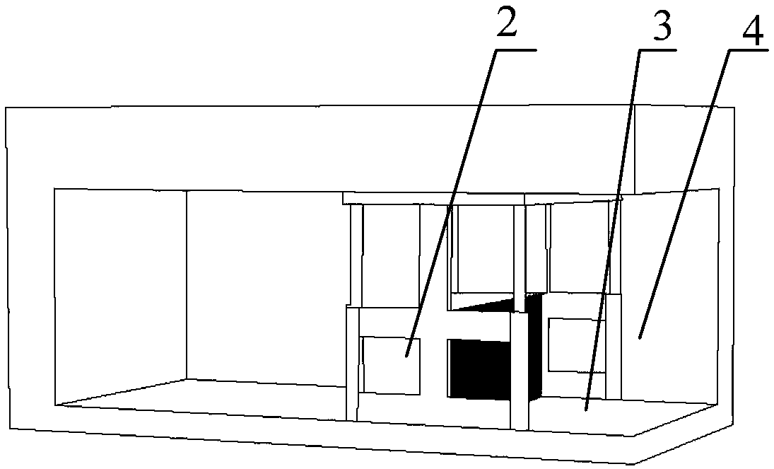 Self-moving-type disaster isolation sluice wall