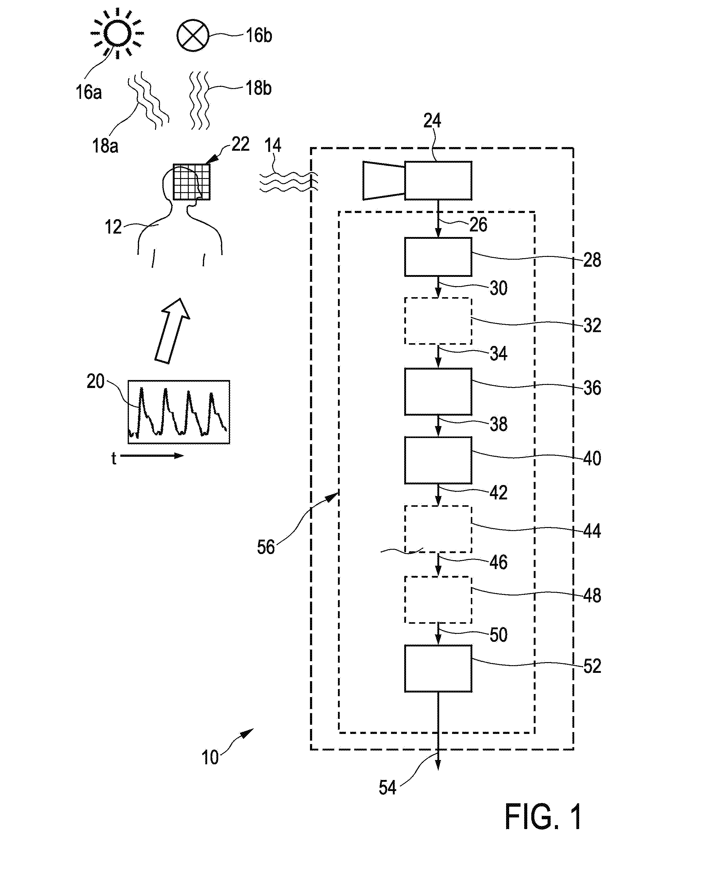 Distortion reduced signal detection