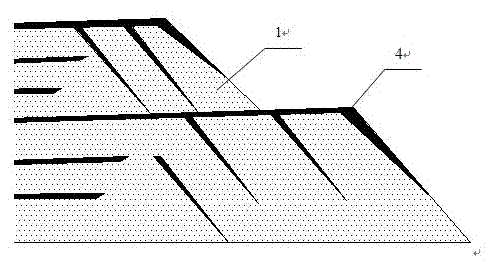 Comprehensive waste dump water controlling method applicable to soft foundations