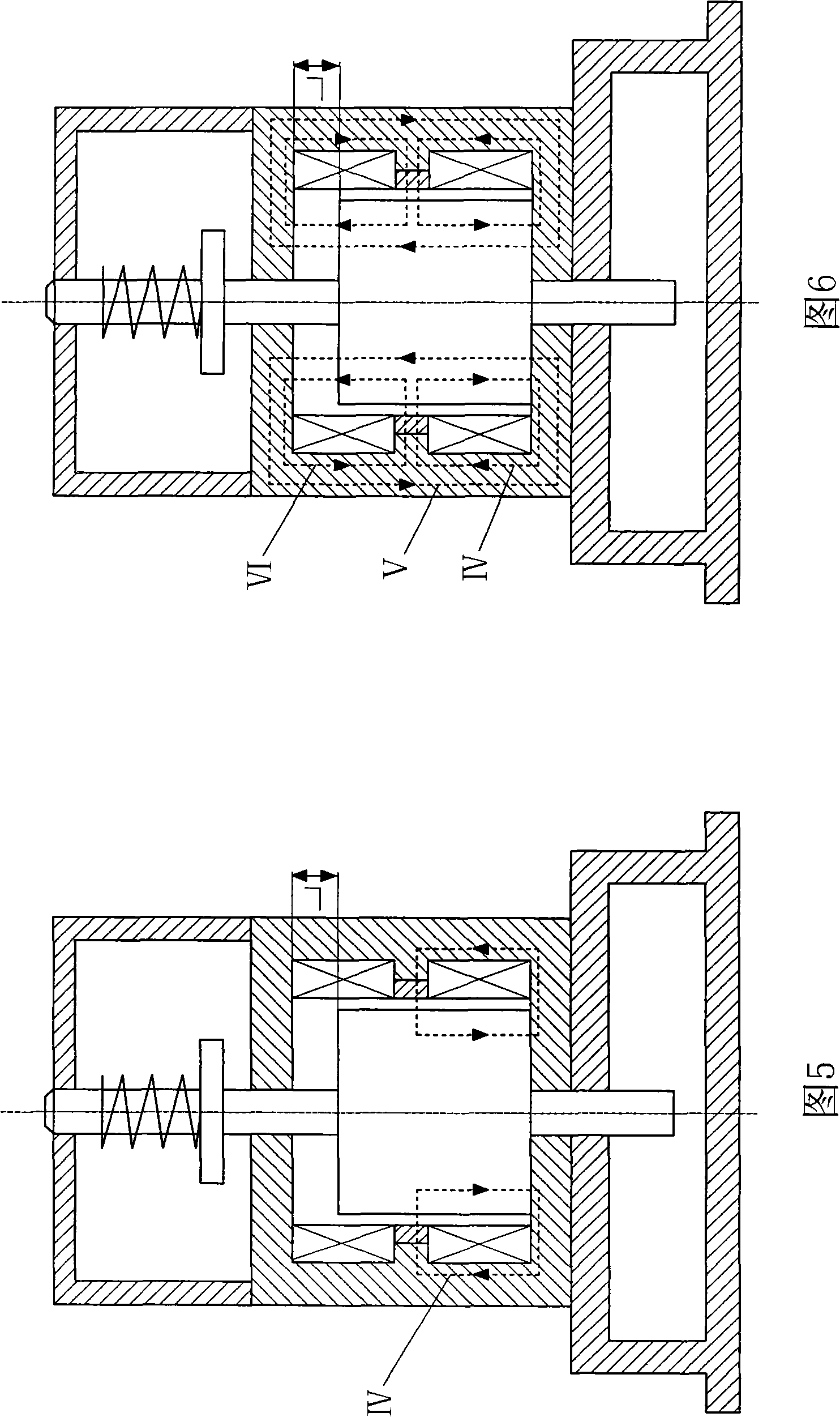 Magnetic punching machine