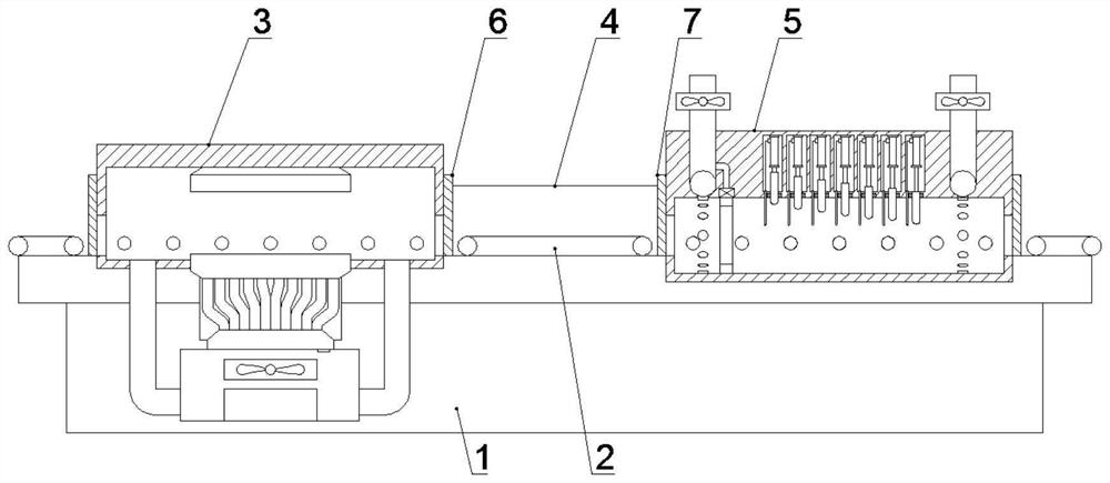 Wind-spot-resistant glass tempering equipment and working method thereof