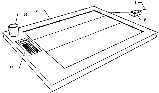 Heating aluminum writing board