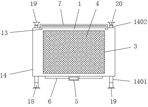 A safe household electric heater with clothes drying function