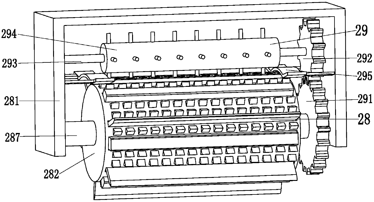 Crushed peanut processing device and processing method thereof