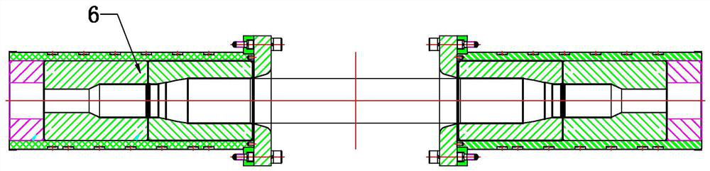 A kind of hot extrusion processing method for North American axles