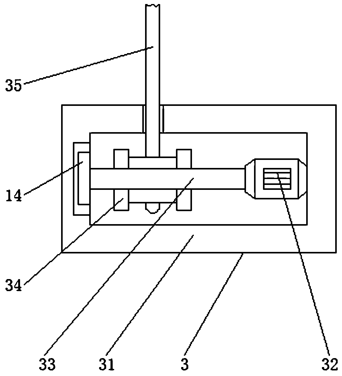 Spraying device used for automobile part machining