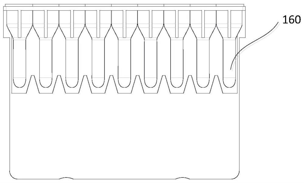 Micro-column gel card puncture device and full-automatic blood type analyzer