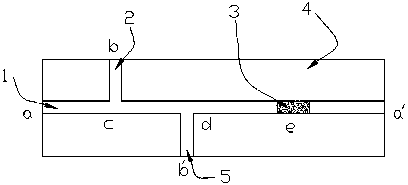 Sample feeding device for measuring trace target substance