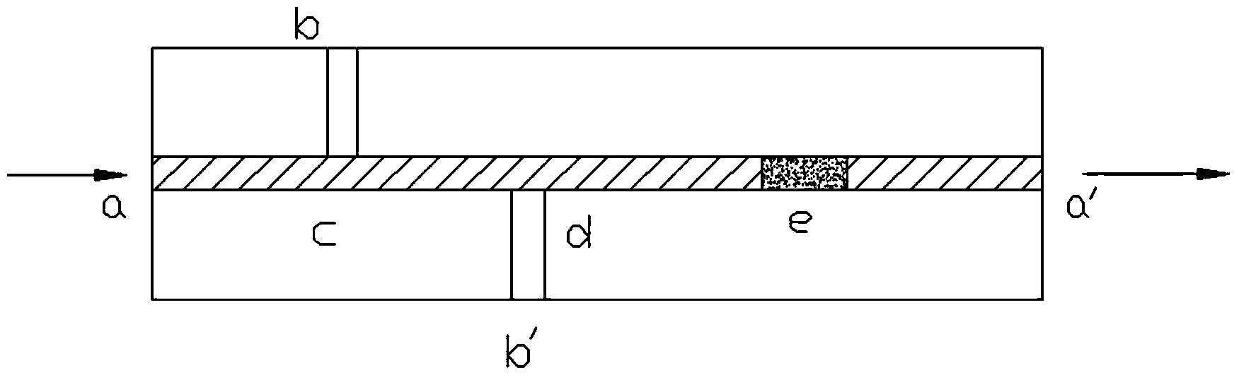 Sample feeding device for measuring trace target substance