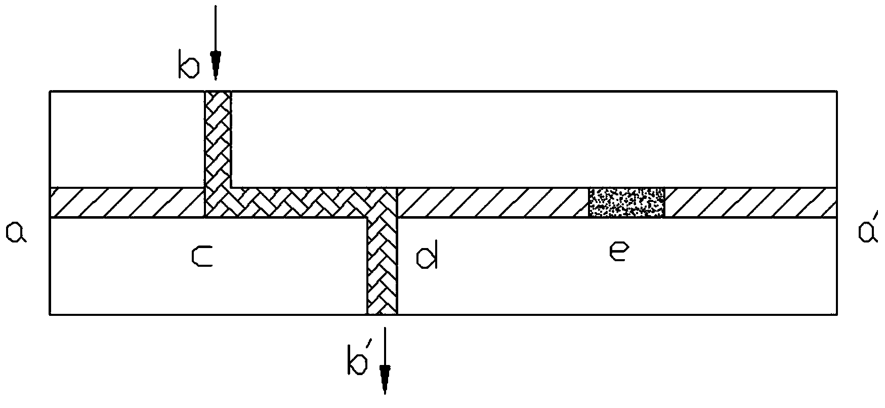 Sample feeding device for measuring trace target substance