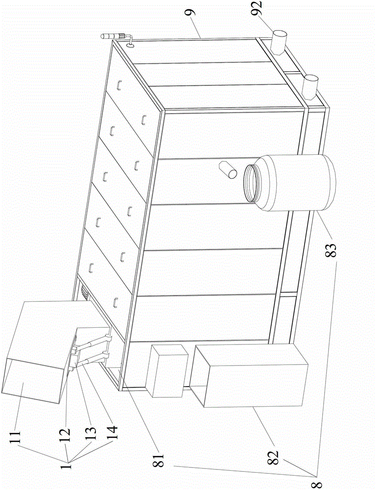 Kitchen waste and waste water treatment integrated device and method