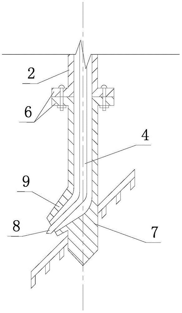 Double-shaft air-injection rotary jet type stirring pile machine and method for forming pile by using pile machine