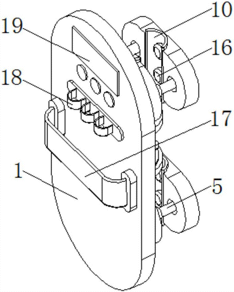 Intelligent joint film-coating device suitable for grape grafting