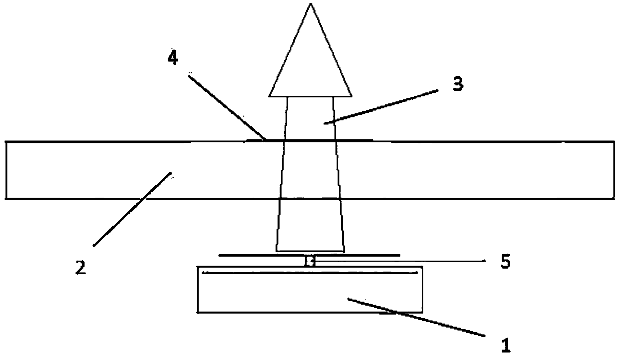 Monopole label antenna