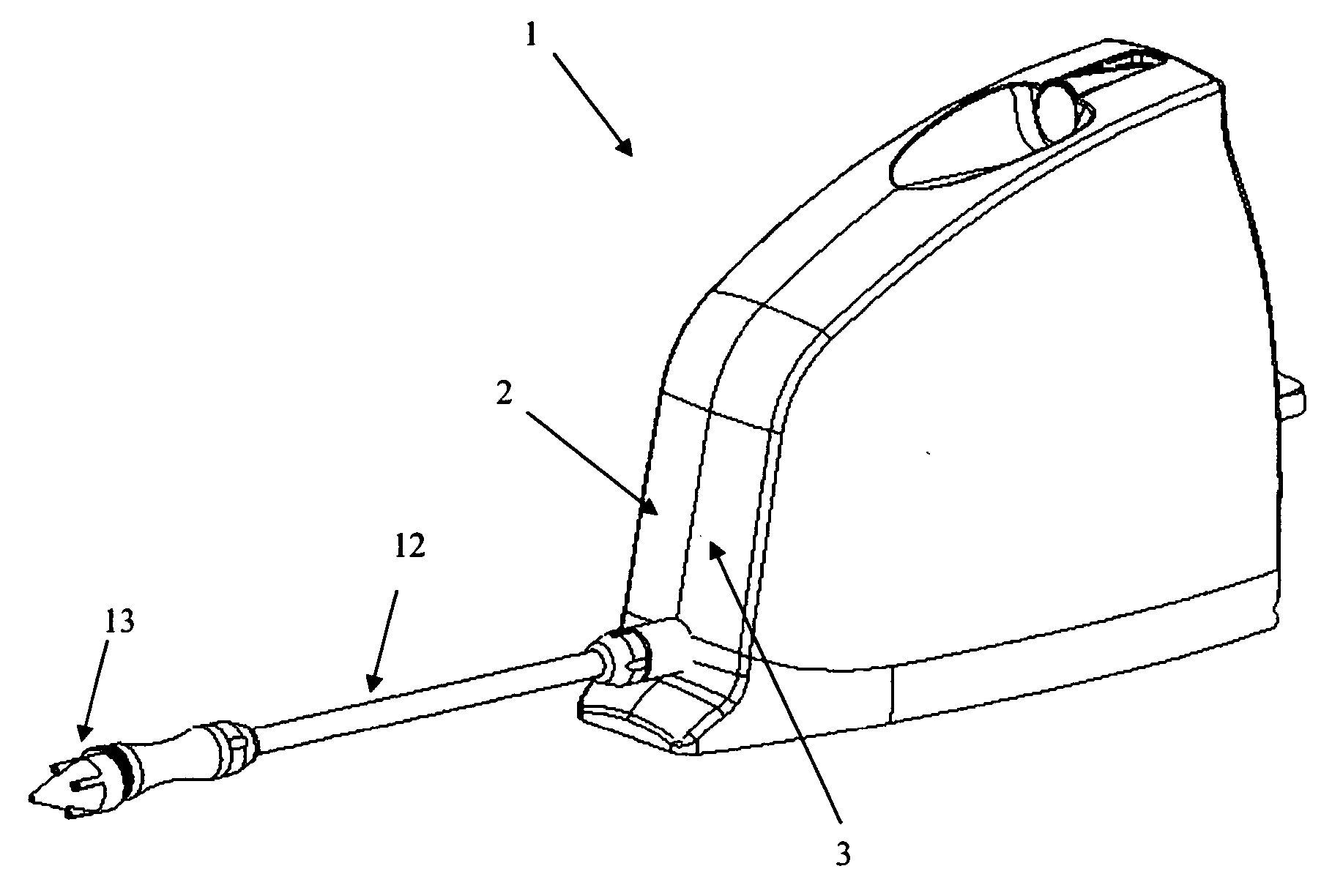 Apparatus for diagnostic testing and method