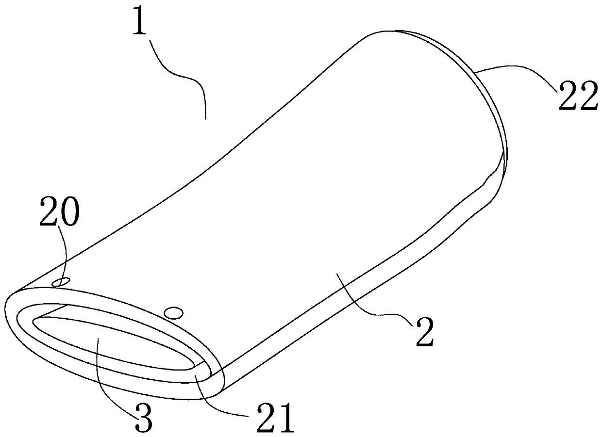 Air outlet structure with low-noise speed increasing function and drying device for intelligent closestool