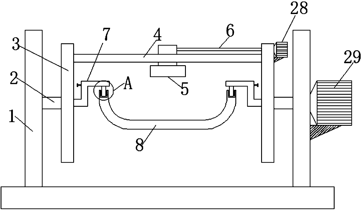 Electric wire and cable bending detection testing device