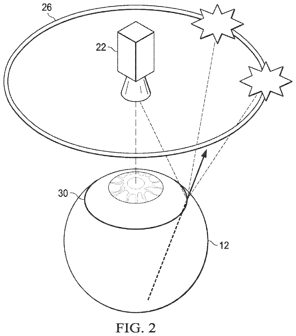 Placido pattern for a corneal topographer