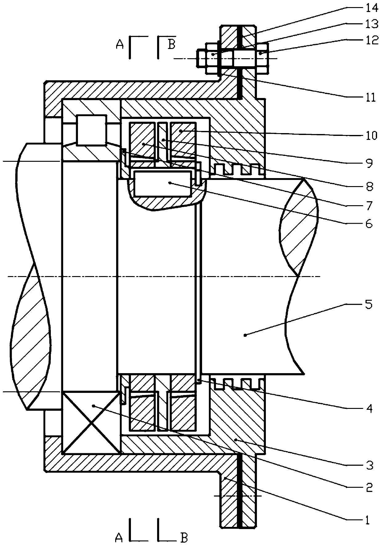 Novel shaft end sealing device