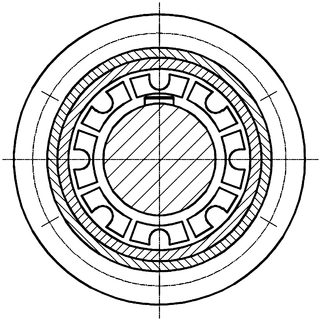 Novel shaft end sealing device