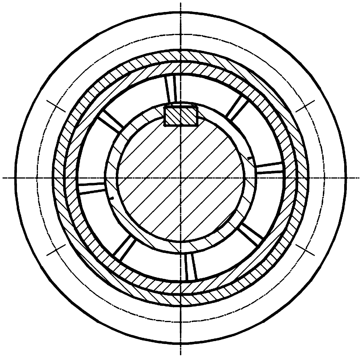 Novel shaft end sealing device