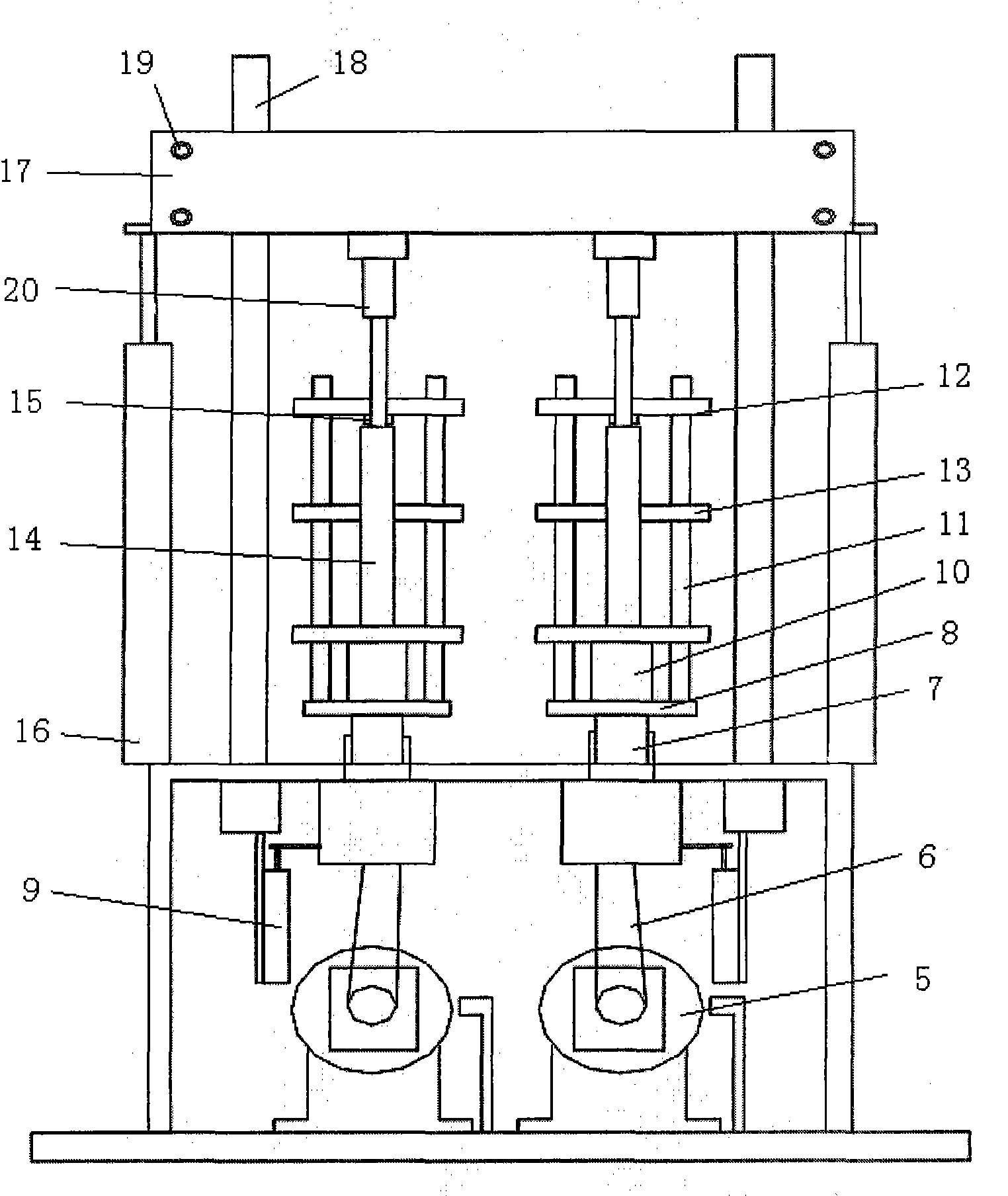 Double-station and multispeed indicator of vehicle damper