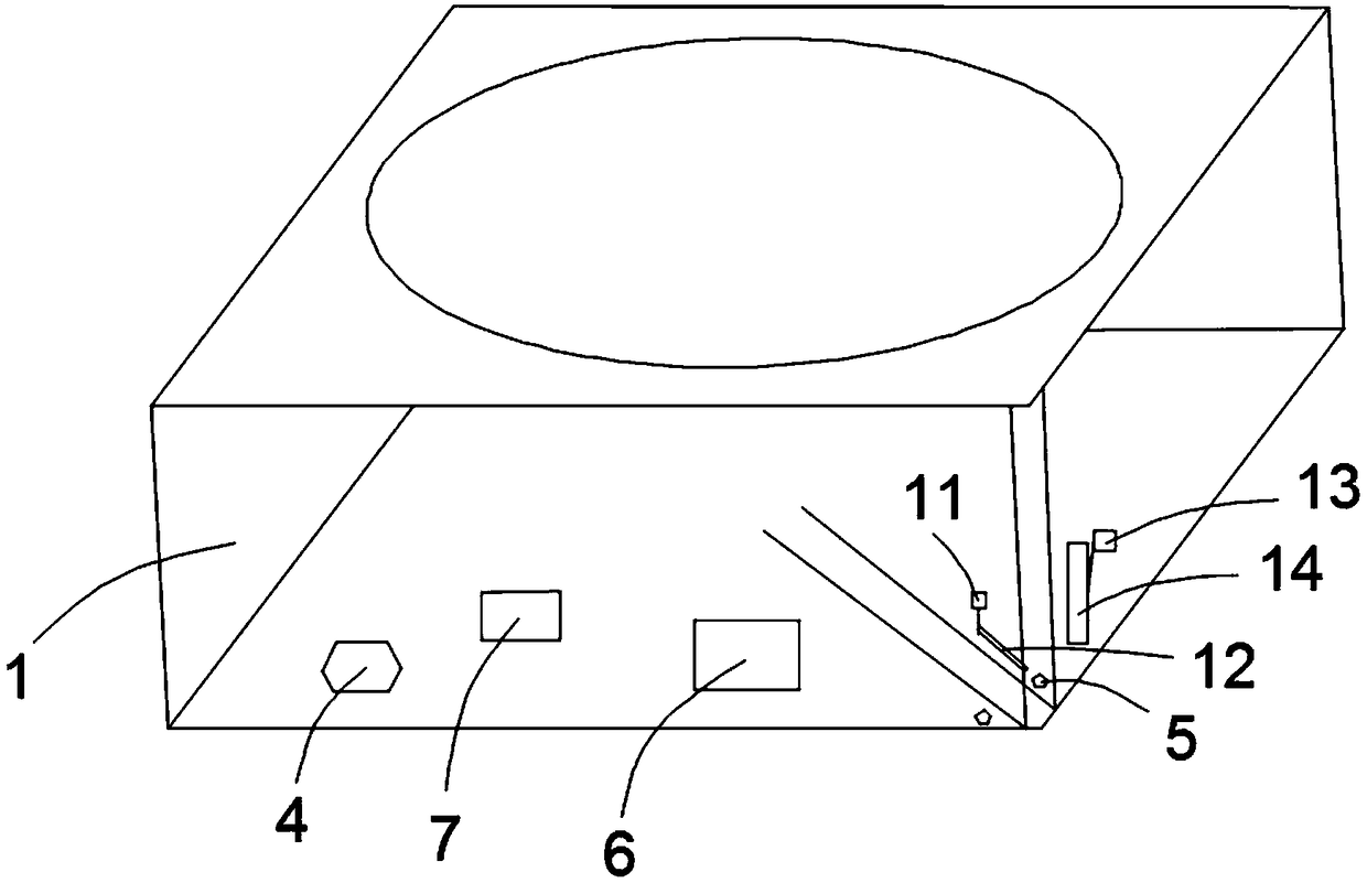 Rotating disc type compact disc library