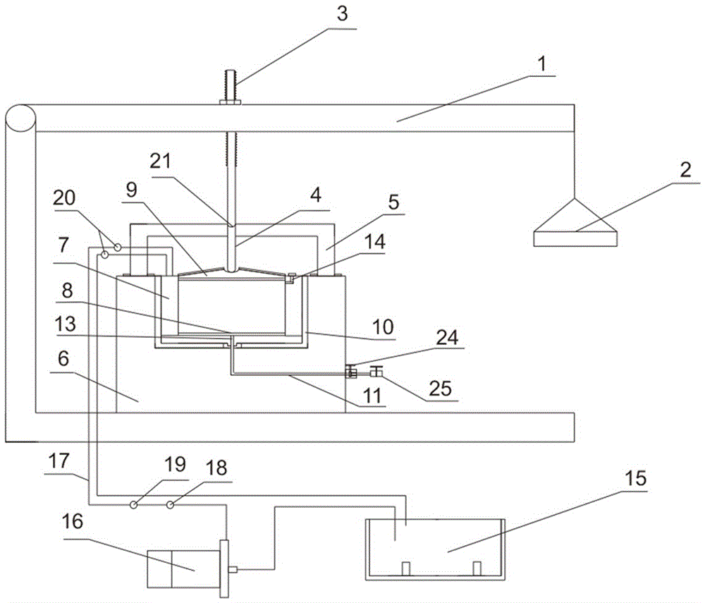 Testing device and testing method for testing normal contact stress of pile-soil interface under variable temperature condition