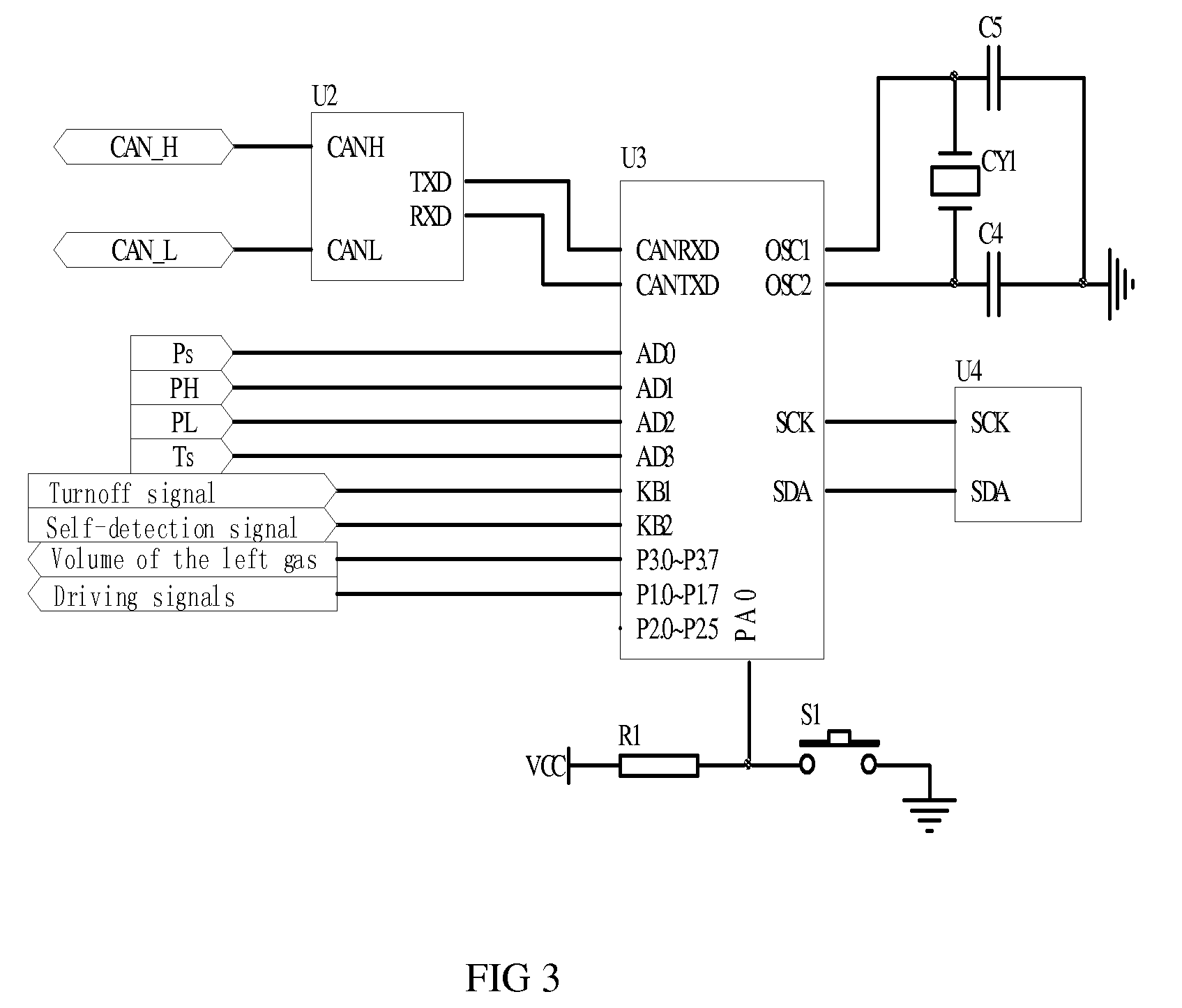 Low consumption and intelligent safe gas-supply system using gas tanks